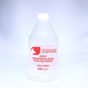 AGUA MINERAL PARA BATERIA CON ACIDO - IKOMERS